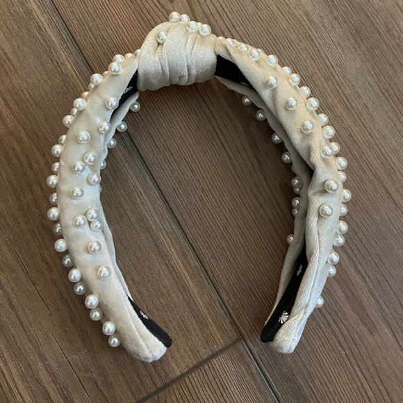 lele sadoughi pearl headband